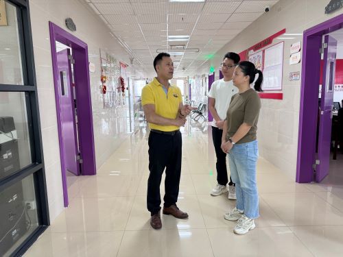 郑月利副理事长向机构工作人员强调安全事项