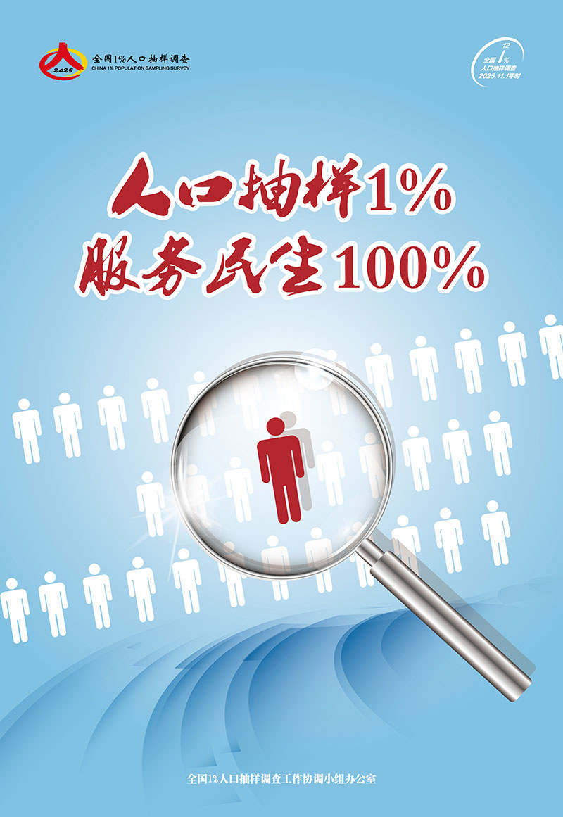 人口抽样1%，服务民生100%800.jpg.psd